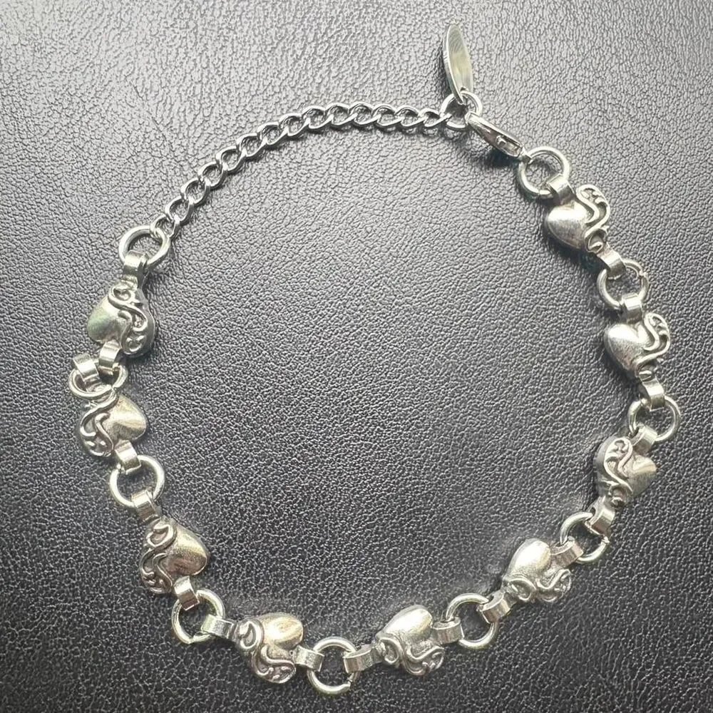 Unbranded Men's Silver and Grey Jewellery